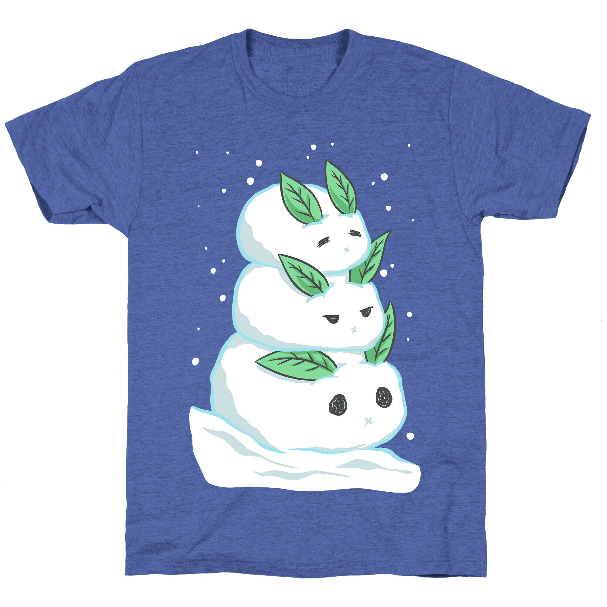 Stacked Snow Bunnies Unisex Triblend Tee